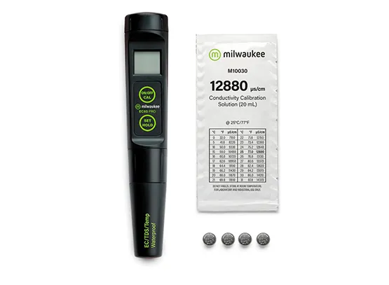 Conductímetro medidor de conductividad Milwaukee EC60